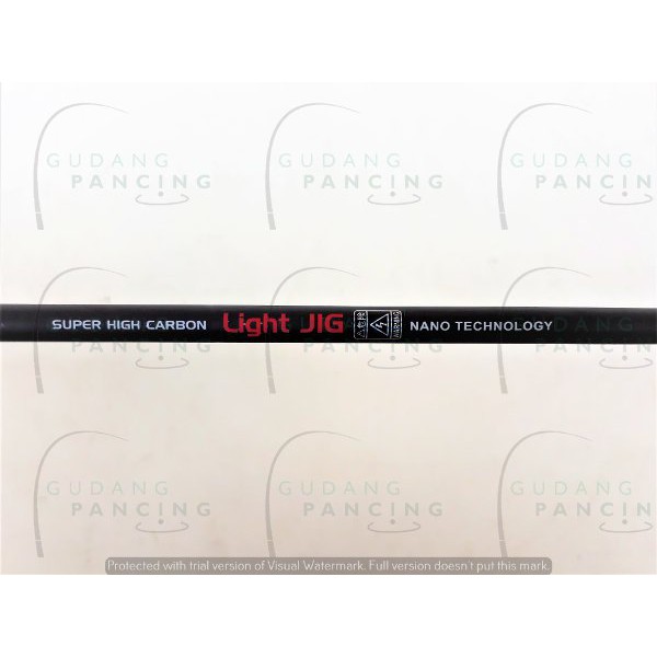 TERLARIS  Kenzi Exocet 602 Light Jig PE 1.5 - 2.5 Termurah