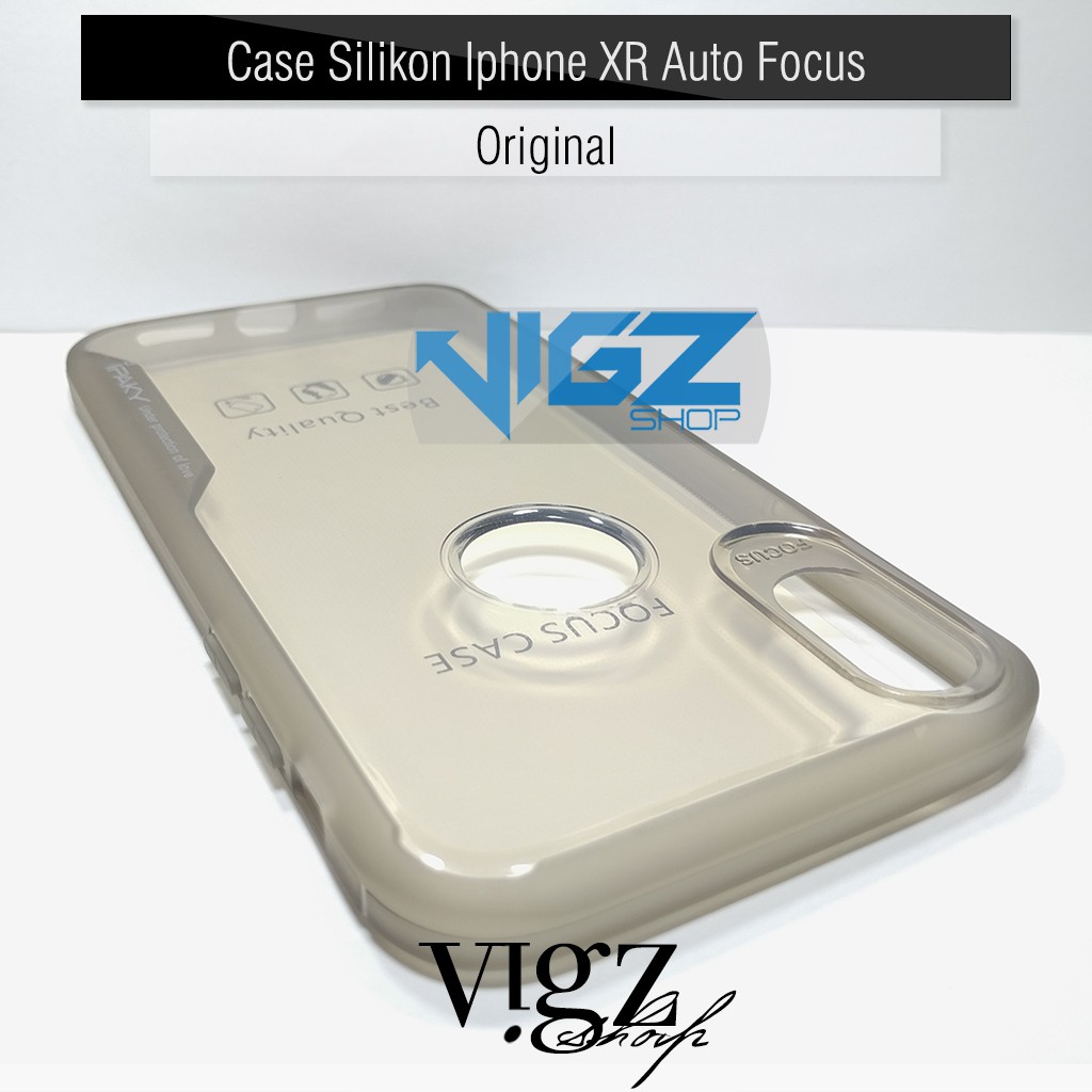 Case Silikon Iphone XR Ipaky Auto Focus Original