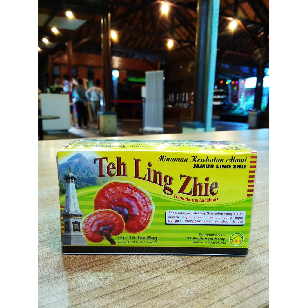 

Teh Celup herbal Lingzhie ling zhie Jamur lingzhi jejamuran