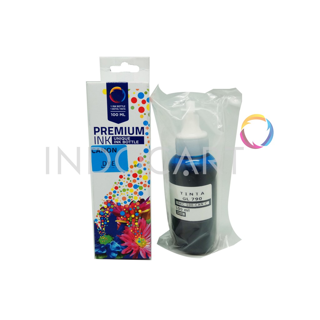 IndoCart Tinta Refill Canon GI790 GI 790 G1000 G2000-Dye-100ml