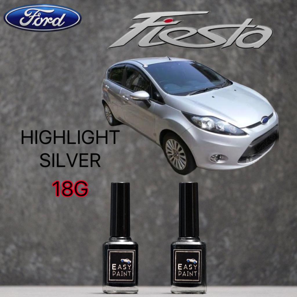 Cat Oles Highlight Silver Metalic 18G Ford Fiesta Abu Muda Metalik