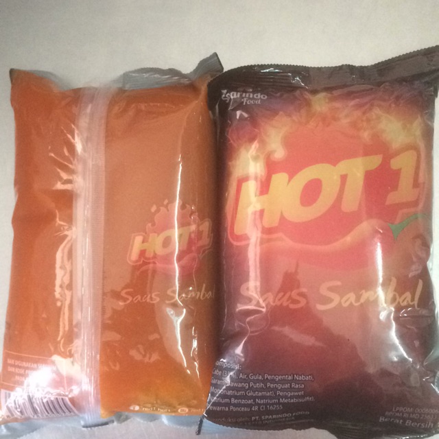 

Sambal hot one 1 kg
