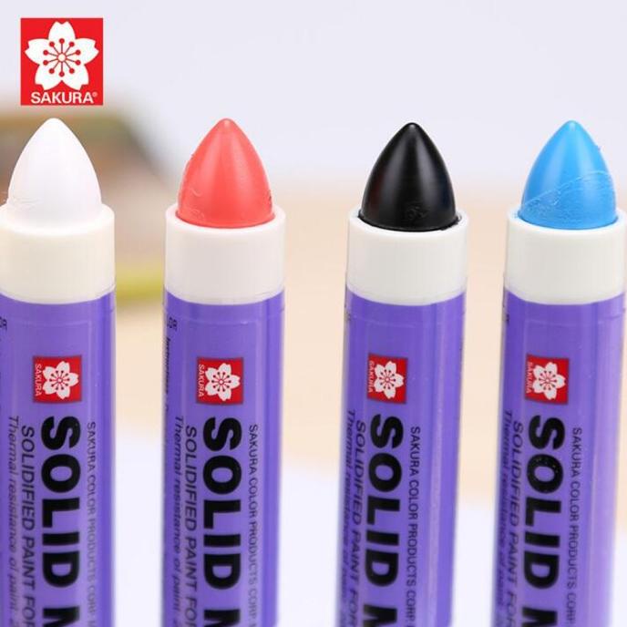 

------] Sakura spidol solid marker solidified paint