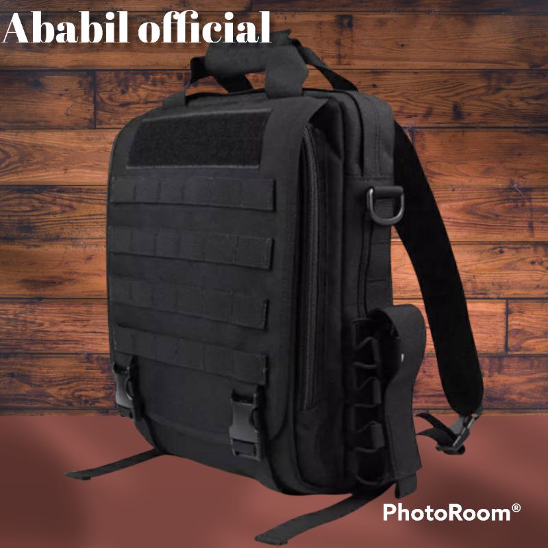 TAS LAPTOP SEMI MILITER PRODUK BERKWALITAS (LOKAL) TAS SERBAGUNA