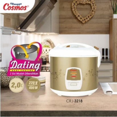 Cosmos Rice Cooker Magicom 1,8 L 3in1 Penanak CRJ-3218 Dual Coating