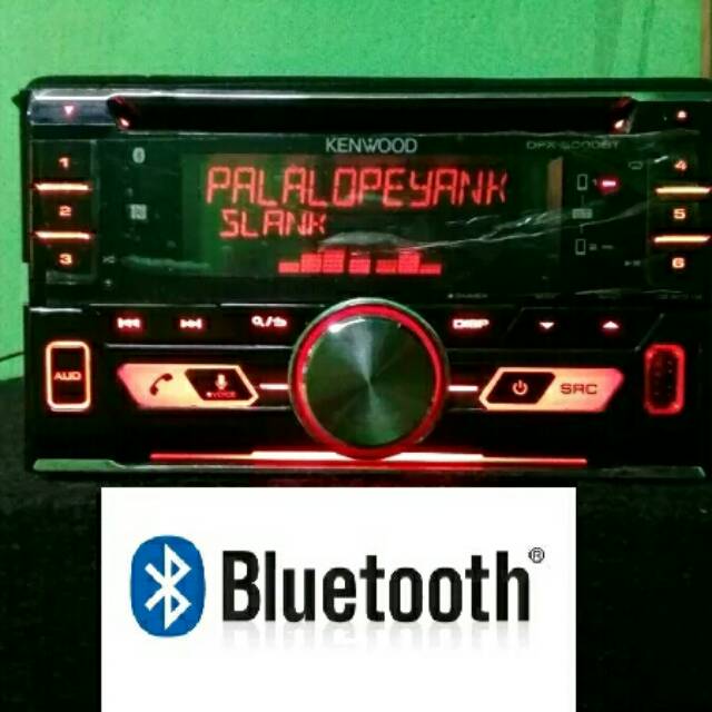 Tape mobil KENWOOD sudah bluetooth dan warna kenwood DPX5000BT