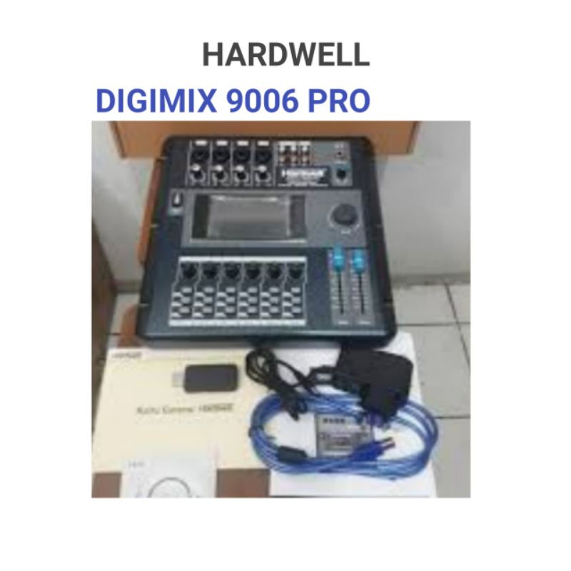 Mixer Audio Hardwell DIGIMIX 9006, Digital mixer Hardwell, garansi