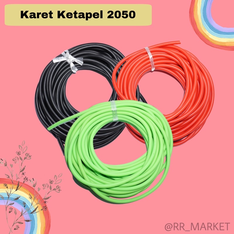 Karet Ketapel 5mm Tali Ketapel 2050