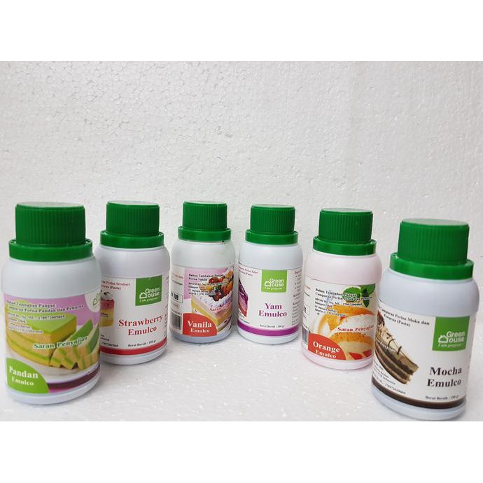 

31.87-Kue- Perisa Green House Emulco 100Ml - Strawberry -Terlengkap-Termurah-Dijamin.