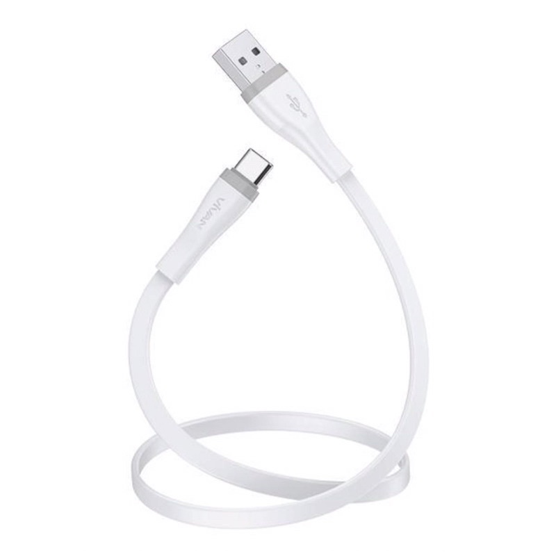 KABEL TYPE C 30CM VIVAN SC30S ORIGINAL VIVAN KABEL CHARGER FLAT QUICK CHARGE