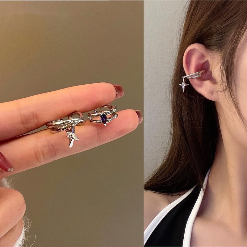 Anting Tusuk Gantung Temperament Gaya Trendy / Simple Untuk Wanita