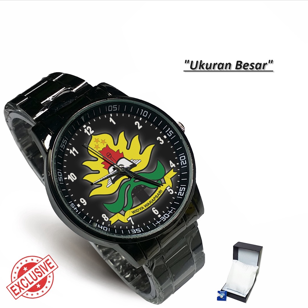 Jam Tangan Rantai Couple SEPOLWAN POLRI (Keren)