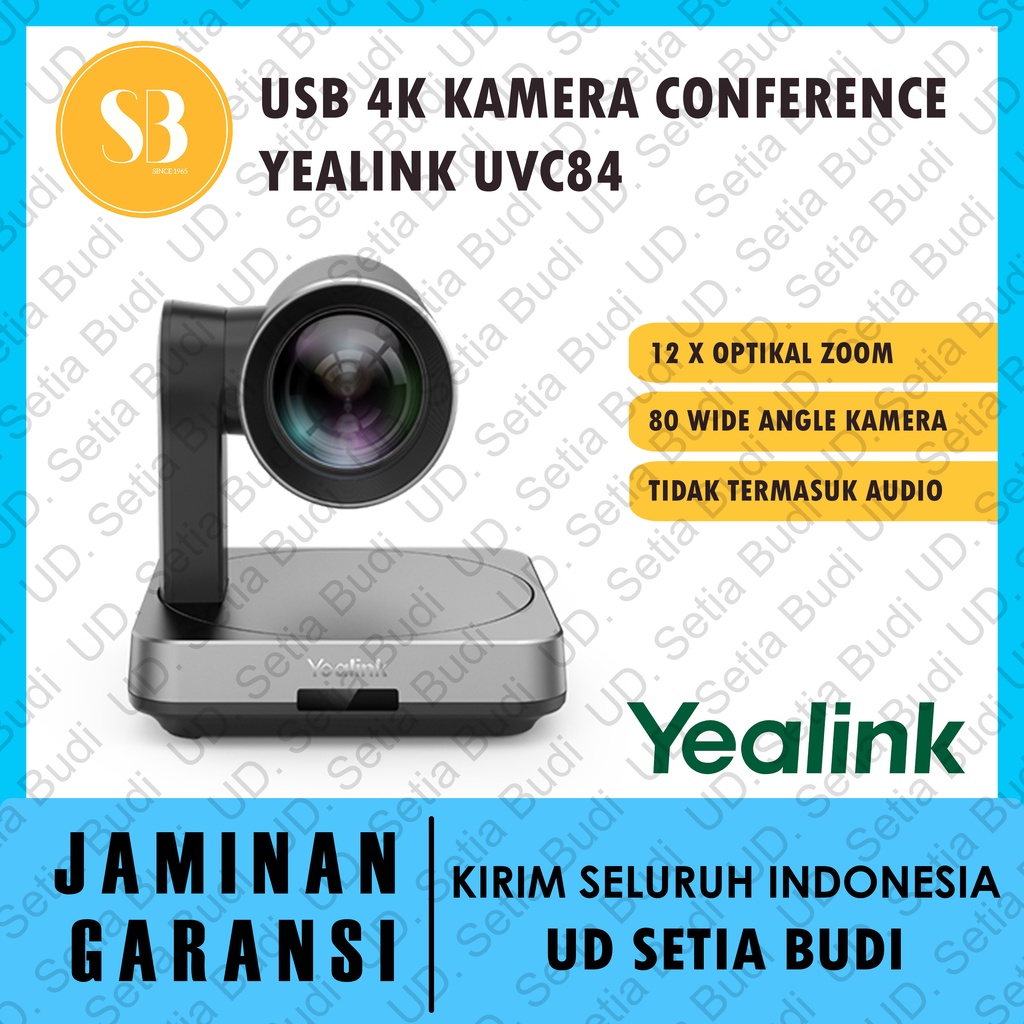 USB Kamera Yealink UVC84 4K (12X Zoom) UVC-84