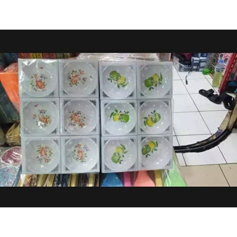 SOUVENIR MANGKOK MELAMIN BULAT