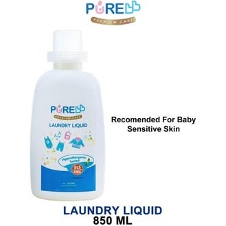 PURE BB Baby Laundry Liquid 850ml / Liquid Cleanser Pump Botol 700ml