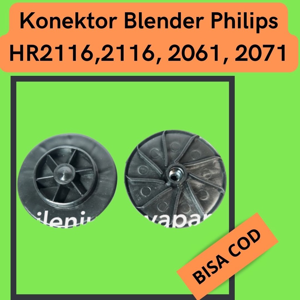 Gear Plastik Konektor Blender merk Philips model baru HR 2061/2071/1791/1741/2116/2115 / Gear Gir Gerigi Gigi Blender Philips