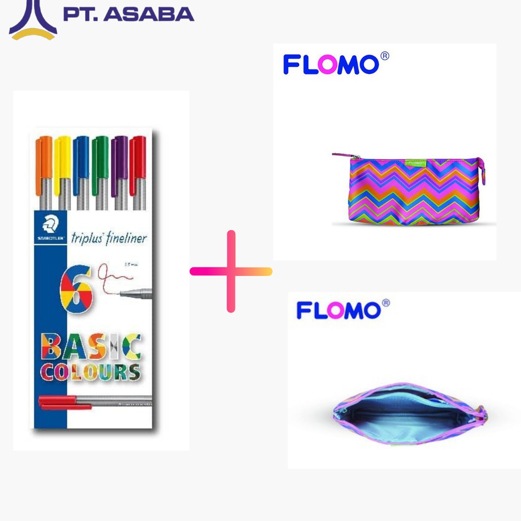 

Asaba Bandung - Triplus Fineliner Basic Set 6