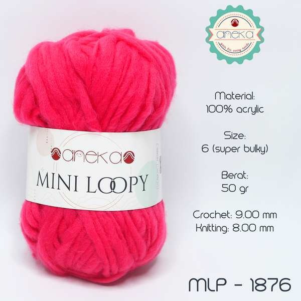 BENANG MINI LOOPY / LOOPY MINI YARN - 1876