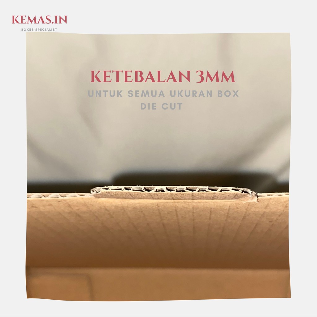 Kardus Packing 20x15x10 - Karton Box Dus Packaging Makanan Kopi Snack Polos Murah Baru-3
