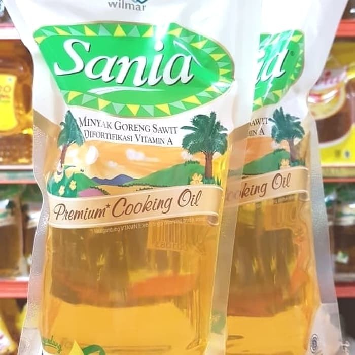 

Minyak goreng Sania 2000ml kemasan pouch