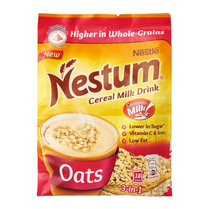 

#HANDCARRY Nestum 3 In 1 Cereal Milk Drink Oats 18sX30g - UFOHCR1825