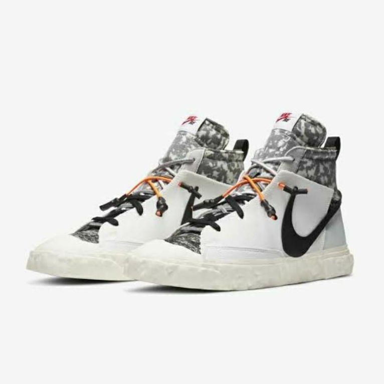 Sepatu Sneakers READYMADE x Blazer Mid "White"