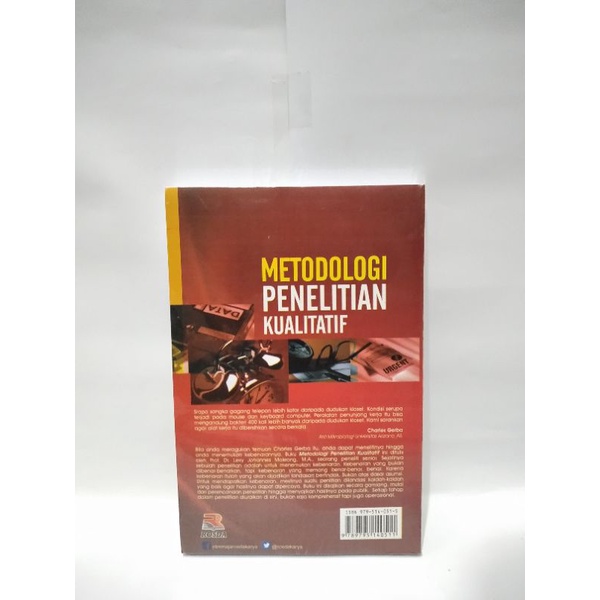 BUKU METODOLOGI PENELITIAN KUALITATIF LEXY MOLEONG