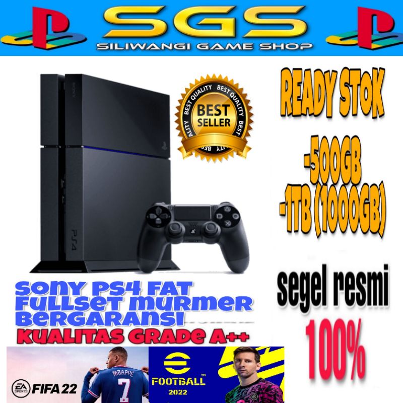 sony Ps4 fat hen ps 4 playstation 4 bonus free game fullgame bergaransi