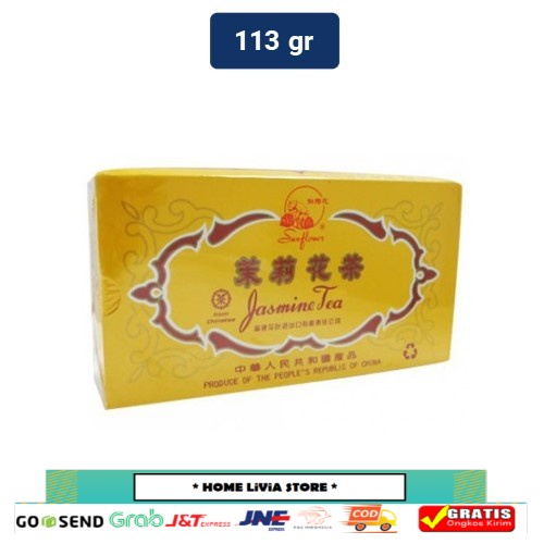 

Sun Flower Jasmine Tea AT 1046 Teh Sehat Melati 113 gr