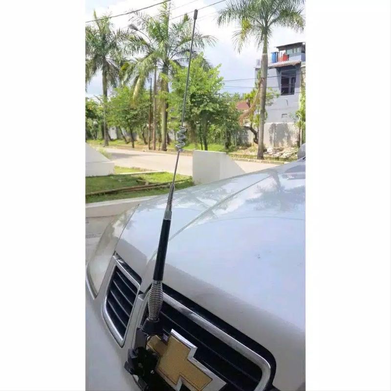 antena tiang bendera / jepit KAP MESIN / jepit PINTU BAGASI belakang / penanda sudut mobil PS 512 511 551 variasi