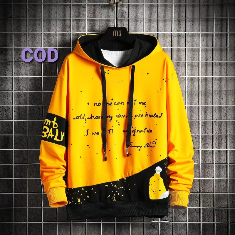 VIGOOO (1KG BISA 4PCS) SWEATER PRIA LENGAN PANJANG BALY / HOODIE PRIA LENGAN PANJANG BAHAN FLEECE