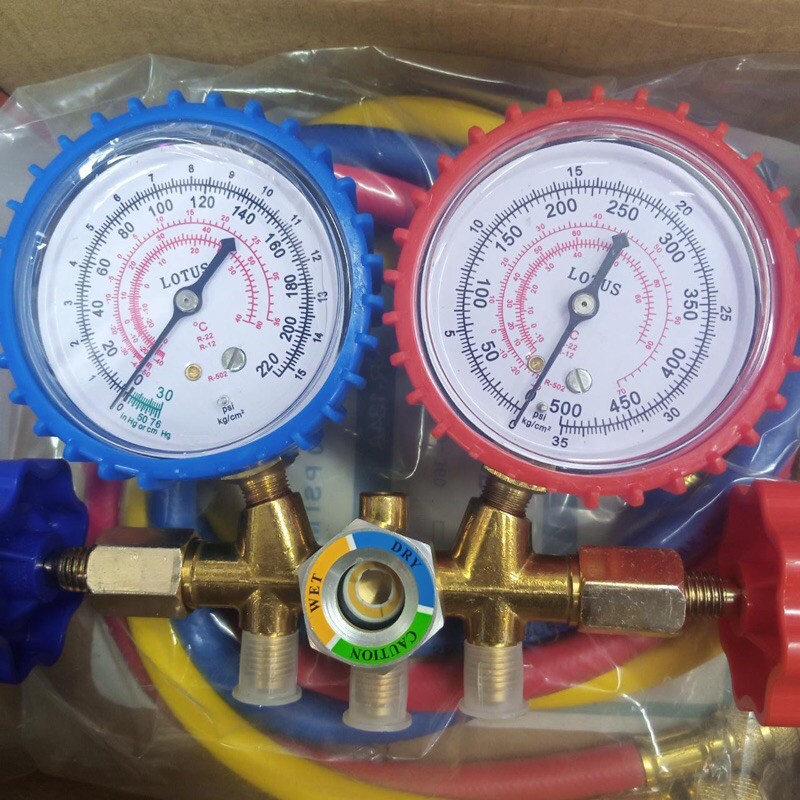 Manifold AC Lotus double R22 Analiser AC