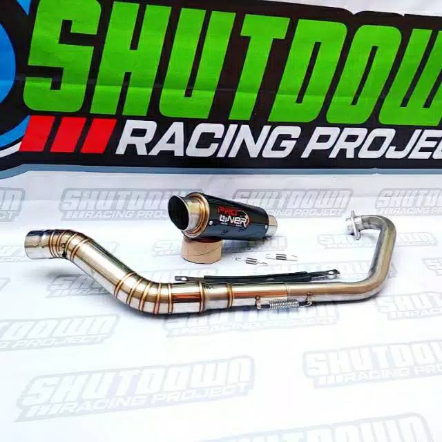 Knalpot Proliner Karbon (Satria FU)