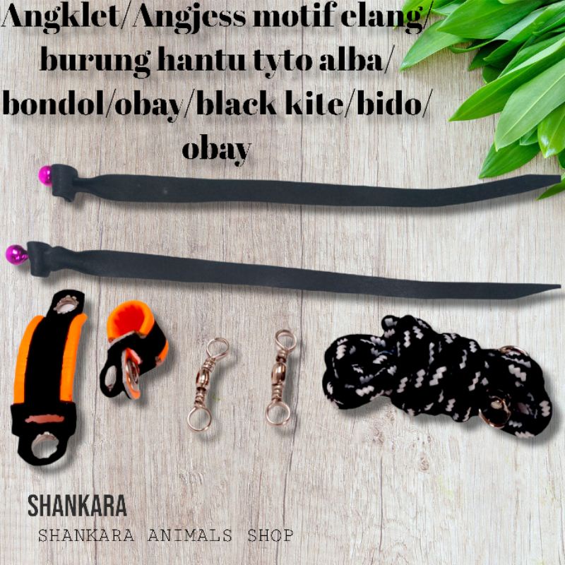 ANGKLET/ANGJESS MOTIF ELANG/BURUNG HANTU TYTO ALBA/BONDOL/OBAY/BLACK KITE/BIDO/OBAY