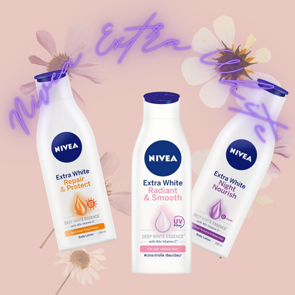 Nivea Body Lotion Extra White 200 ML