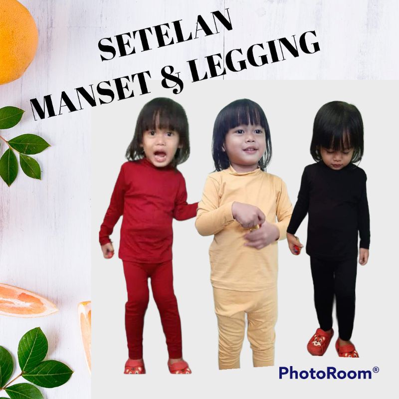 SETELAN MANSET &amp; LEGGING