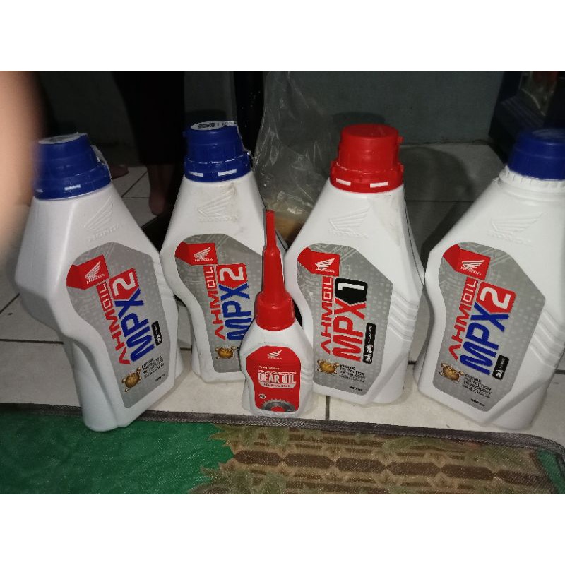Oli Mpx2 / Oli Honda Mpx2 dan Mpx1 / Oli asli Honda