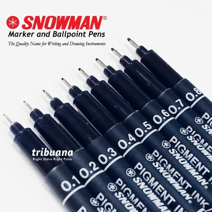 

Pendrawing- Snowman Drawing Pen Ft 700 - 0.6 -Drawing-Pen.