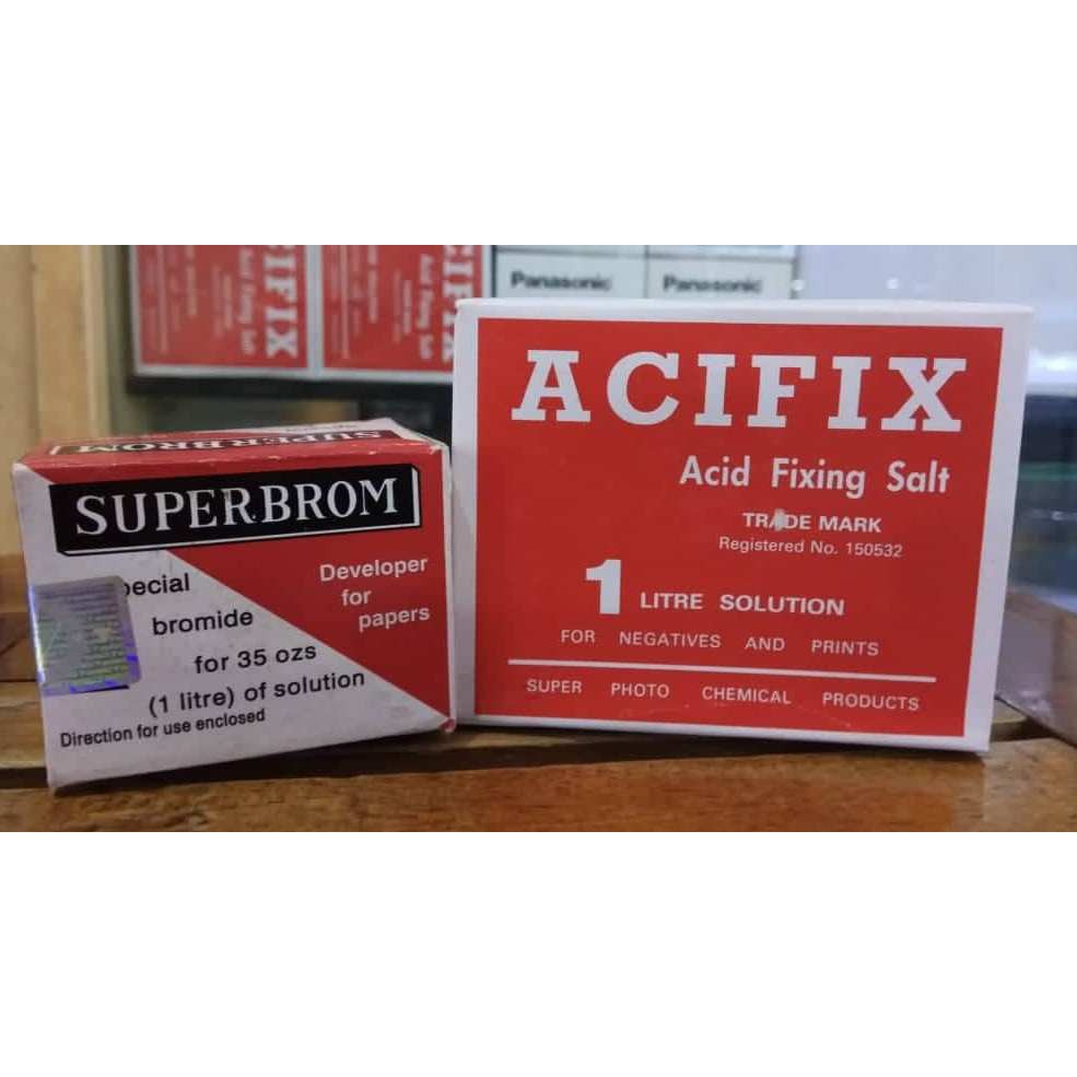 Paket Acifix Dan SuperBrom For BW Developer