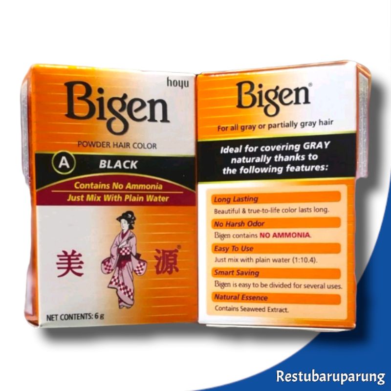 Semir Rambut Bigen Hitam