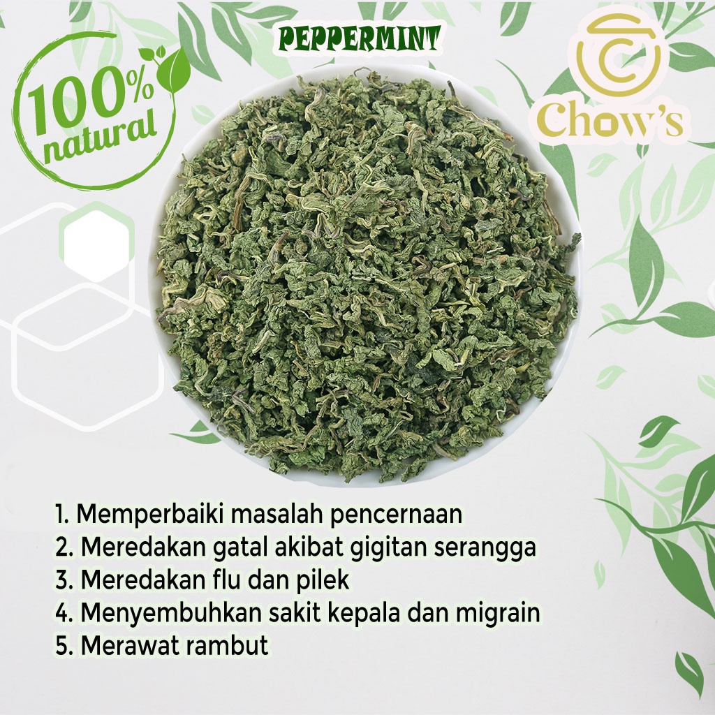 

1 KG Peppermint/Teh Bunga Kering/Teh Seduh Herbal/Flower Tea