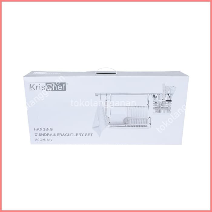 Krischef Rak Piring Gantung 80 Cm