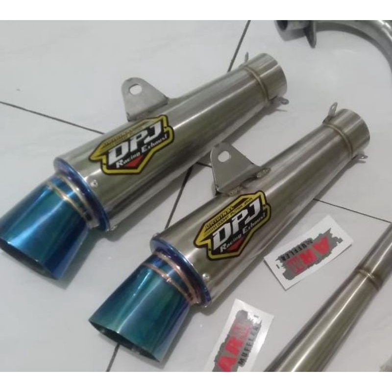 slincer knalpot dpj ori corong blu segi6