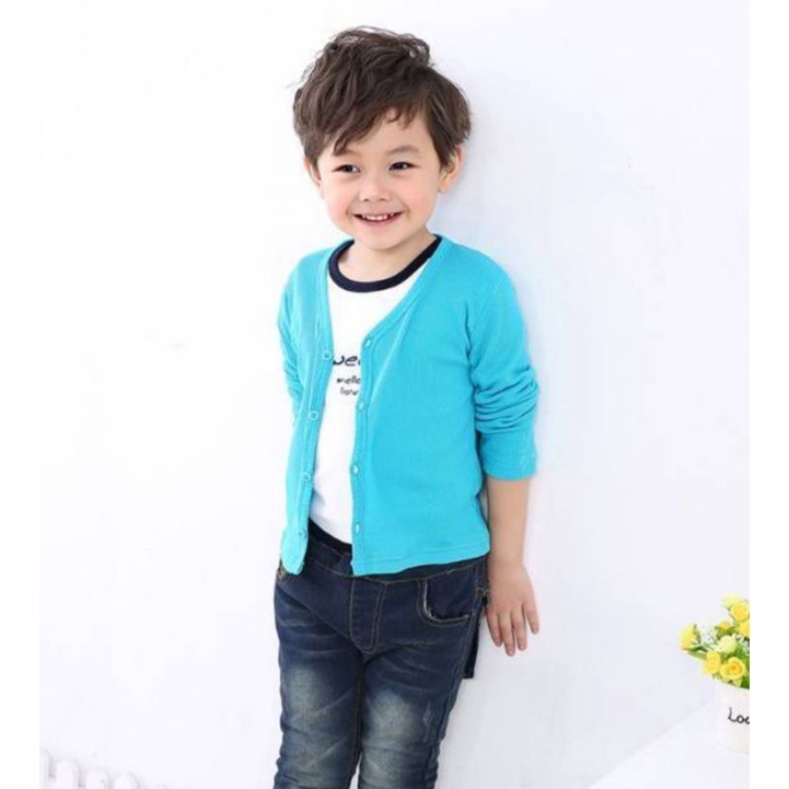 Cardigan Anak cewek cowok Knit Asli Import 0-9 Tahun