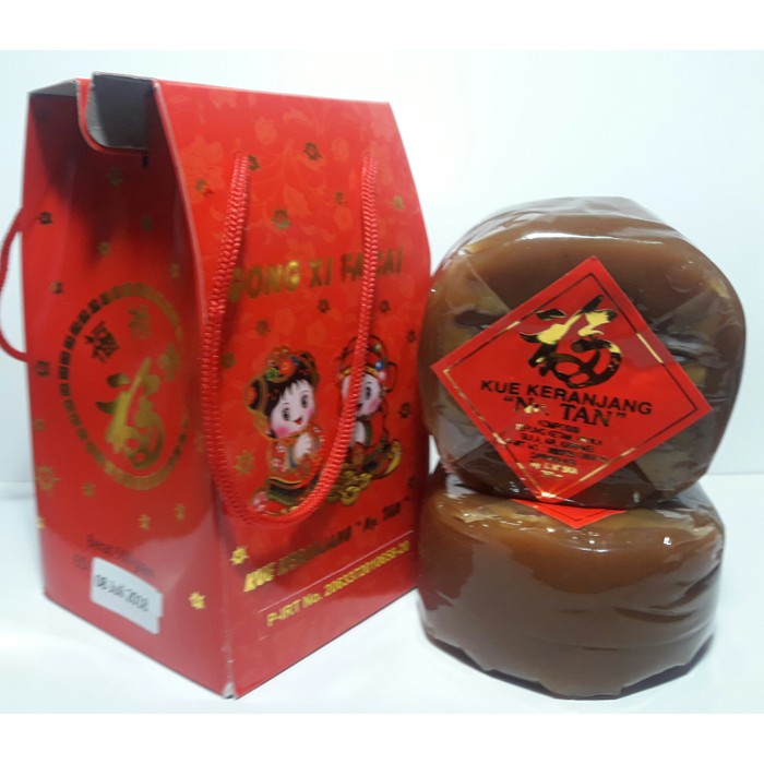 

Kue Keranjang NY.TAN ASLI rasa Original & Coklat