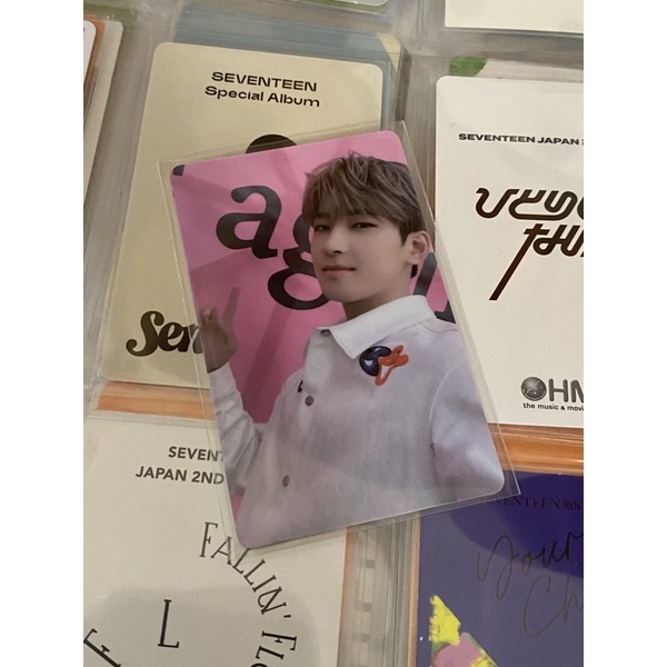 photocard pc lucky draw ld soundwave your choice wonwoo seventeen svt