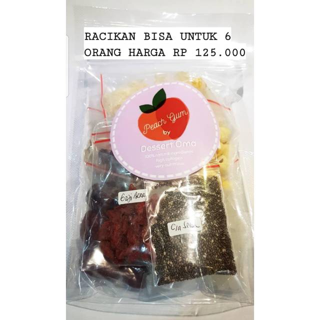 

PEACH GUM COLLAGEN PREMIUM GRADE SUPER A+