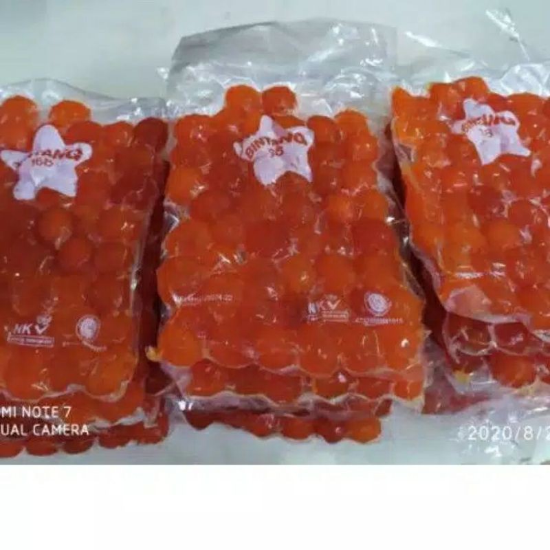 

Kuning Telur Asin Mentah Super Isi 50/pcs