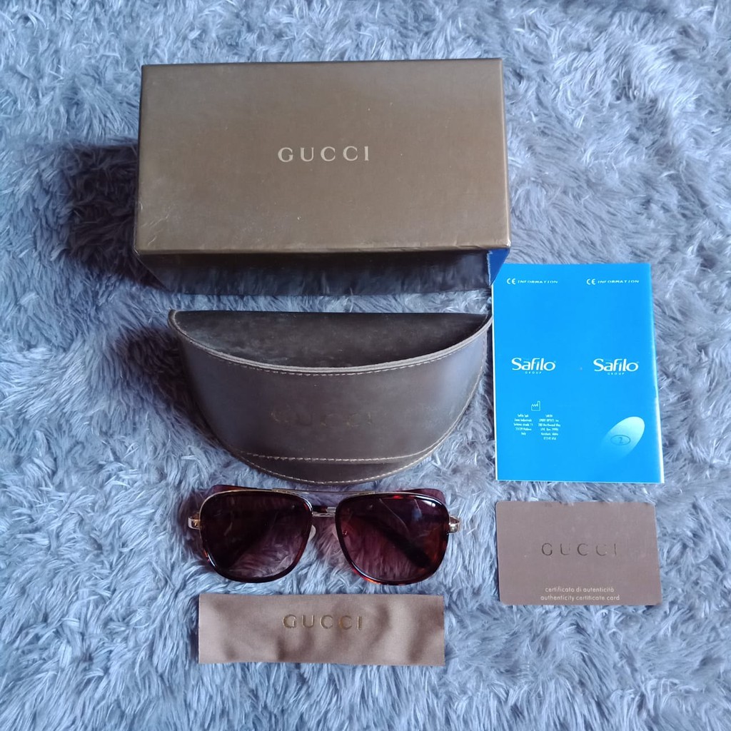 Kacamat Sunglasses Gucci Preloved/ second