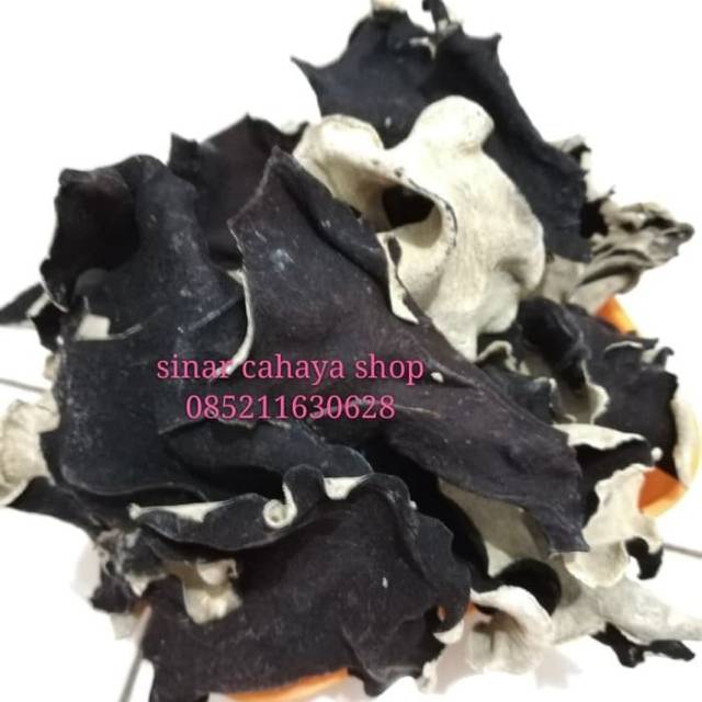 

Jamur Hitam Putih Kualitas Bagus 1 kilo